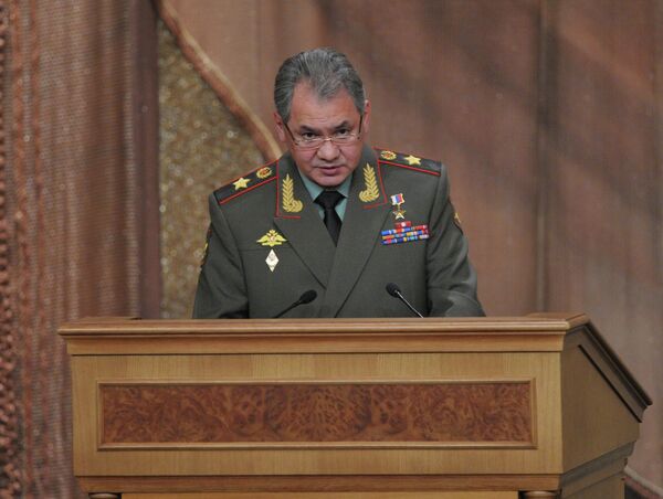 Ministre russe de la Défense Sergueï Choïgou - Sputnik Afrique