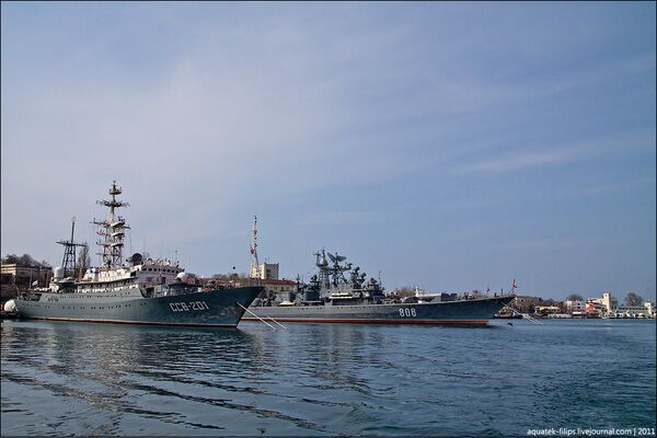 Navires de la flotte de la mer Noire - Sputnik Afrique