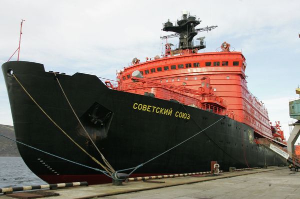 Brise-glaces atomique Sovetski Soyouz à Mourmansk - Sputnik Afrique