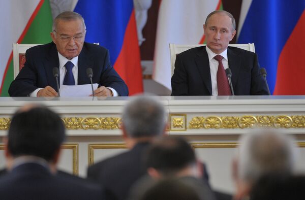 Karimov invite Poutine en Ouzbékistan - Sputnik Afrique