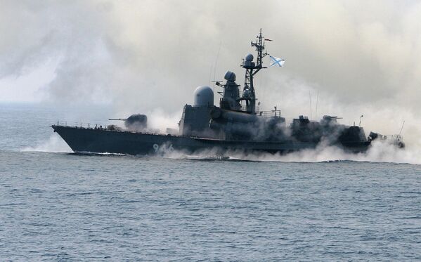 Flottille russe du Pacifique: exercices de tir - Sputnik Afrique