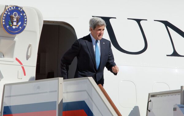 John Kerry est arrivé en Russie pour une visite de travail - Sputnik Afrique
