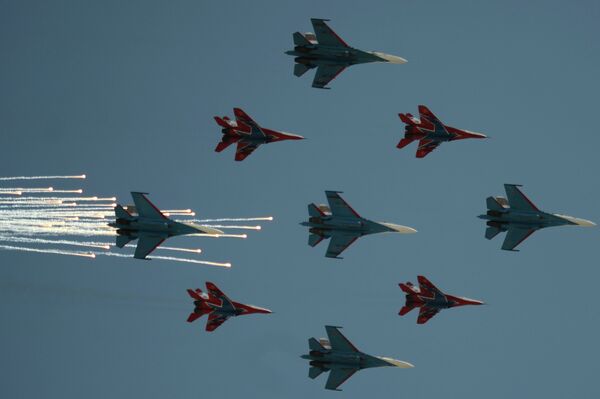 Jour de la Victoire: 69 avions et hélicoptères dans le ciel de Moscou - Sputnik Afrique
