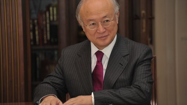 Le directeur général de l'Agence internationale de l'énergie atomique (AIEA), Yukiya Amano - Sputnik Afrique