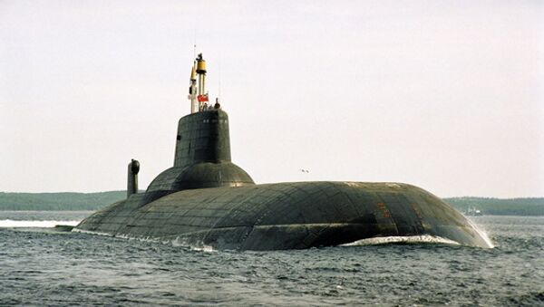 Le troisième sous-marin du projet 941 Akoula (Requin), Dmitri Donskoï - Sputnik Afrique