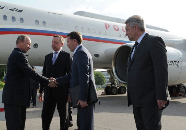 Vladimir Poutine à Voronej - Sputnik Afrique