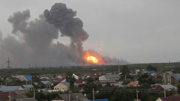 Russie/explosions de munitions: 6.500 personnes évacuées - Sputnik Afrique