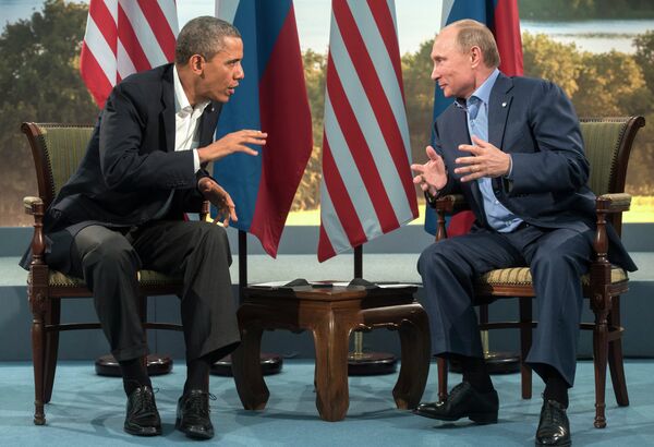 G20: pas de rencontre prévue Obama-Poutine (Maison Blanche) - Sputnik Afrique