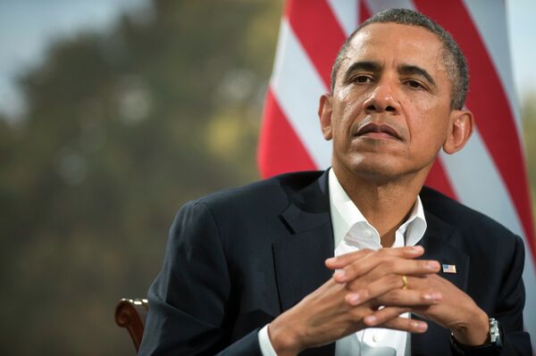 Le président américain Barack Obama - Sputnik Afrique