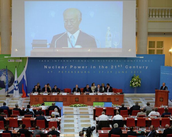 La conférence internationale de l'AIEA Energie atomique au XXIe siècle à Saint-Pétersbourg - Sputnik Afrique