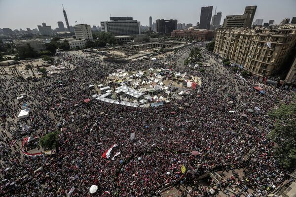 Les manifestations sur la place Tahrir au Caire - Sputnik Afrique