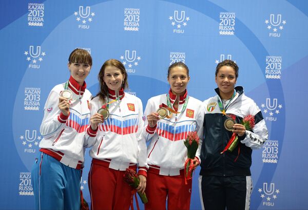 Universiade d'été 2013: la Russie au 1er rang du classement général - Sputnik Afrique