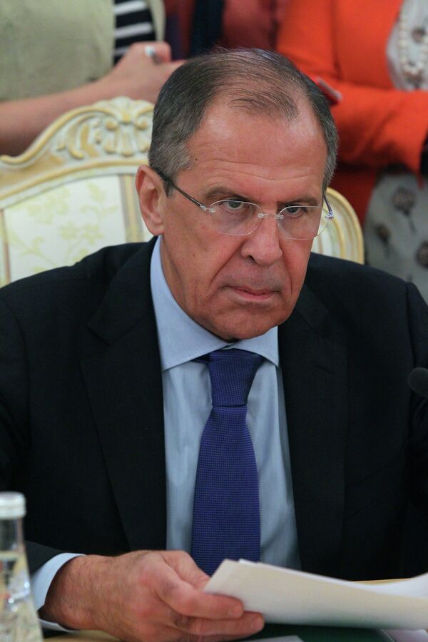 Chef de la diplomatie russe Sergueï Lavrov - Sputnik Afrique