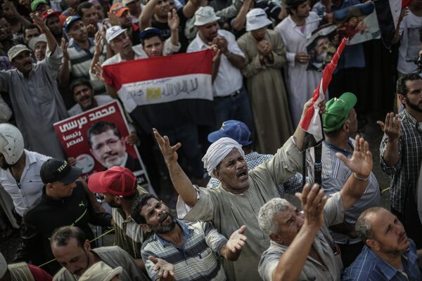 Manifestants pro-Morsi au Caire - Sputnik Afrique
