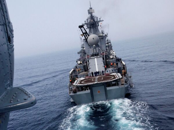 Méditerranée: le croiseur russe Variag fait escale à Alexandrie - Sputnik Afrique