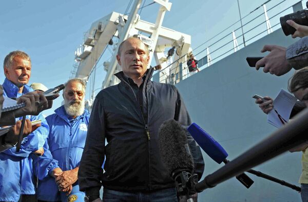 Poutine: plongée en mer Baltique vers l'épave d'une frégate russe - Sputnik Afrique
