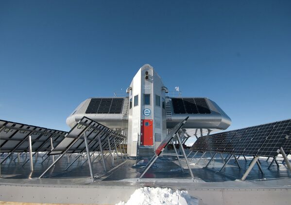 Les stations polaires antarctiques du futur à l'exposition Ice Lab - Sputnik Afrique
