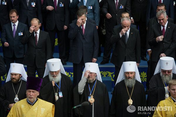 Festivités du 1025e anniversaire de la christianisation de la Russie à Kiev - Sputnik Afrique