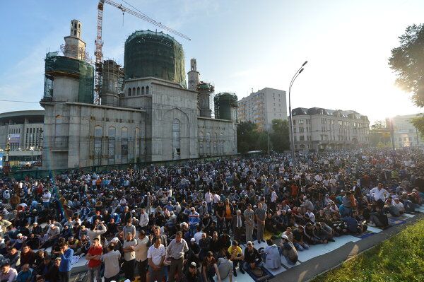 Ramadan/Aïd el-Fitr: une prière collective à Moscou - Sputnik Afrique