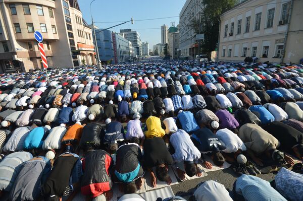 Ramadan/Aïd el-Fitr: une prière collective à Moscou - Sputnik Afrique