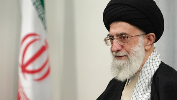 Духовный лидер Ирана аятолла Сейед Али Хаменеи - Sputnik Afrique