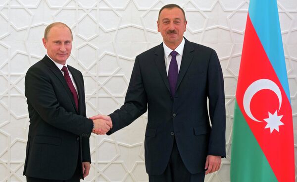 Poutine et Aliev saluent la hausse des échanges russo-azerbaïdjanais - Sputnik Afrique