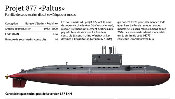 Sous-marin diesel russe du projet 877 Paltus - Sputnik Afrique