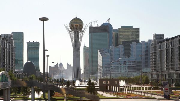 Монумент Астана-Байтерек - Sputnik Afrique