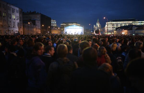 Moscou: 9.000 manifestants réunis pour soutenir Navalny (police) - Sputnik Afrique
