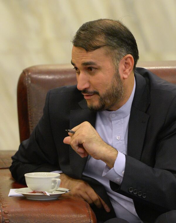 Vice-ministre iranien des Affaires étrangères Hossein Amir-Abdollahian - Sputnik Afrique