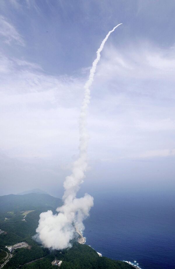 Japon: le lanceur Epsilon tiré depuis le centre spatial de Uchinoura - Sputnik Afrique