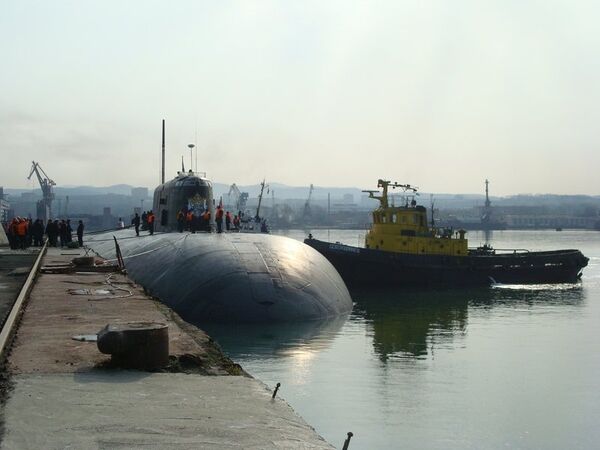 Sous-marin nucléaire russe Tomsk (Archive) - Sputnik Afrique