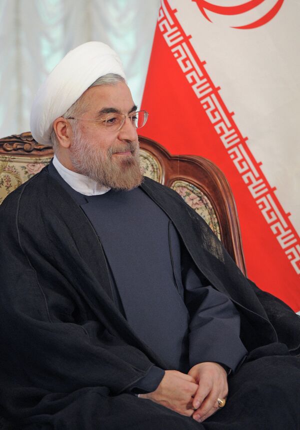 Président iranien Hassan Rohani - Sputnik Afrique