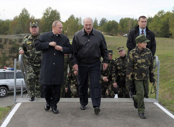 Libération d'otages aux exercices russo-biélorusses Zapad-2013 - Sputnik Afrique