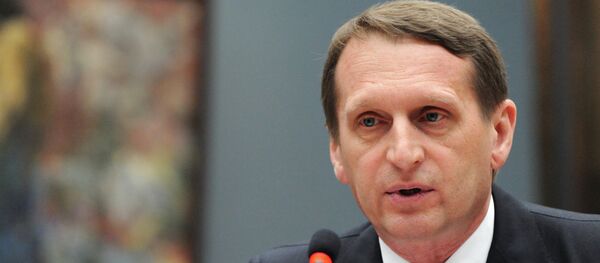 Председатель Госдумы Сергей Нарышкин - Sputnik Afrique
