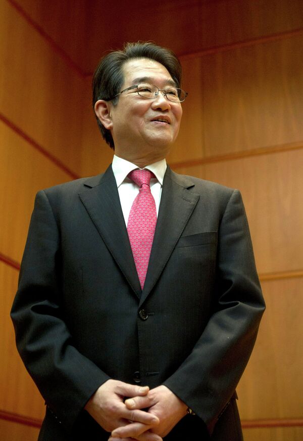L'ambassadeur japonais à Moscou Tikahito Harada - Sputnik Afrique