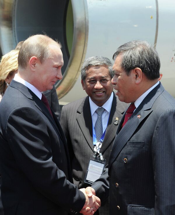 Poutine représente la Russie au sommet de l'APEC - Sputnik Afrique