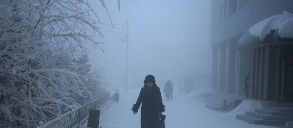 Сильные морозы в Якутске - Sputnik Afrique