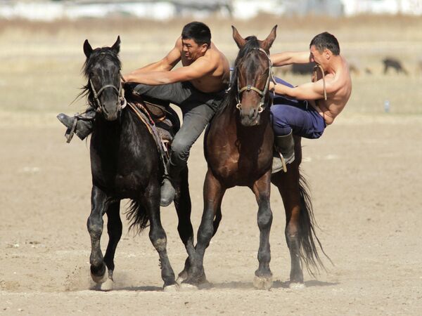 Championnat des sports traditionnels au Kirghizstan - Sputnik Afrique