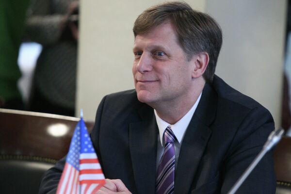 L'ambassadeur américain à Moscou Michael McFaul - Sputnik Afrique