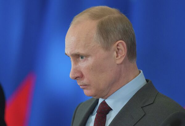 Président russe Vladimir Poutine (Archives) - Sputnik Afrique
