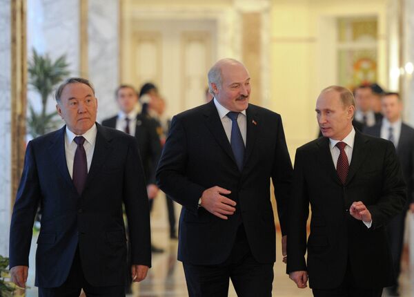 Union douanière: Moscou dresse des obstacles (président kazakh) - Sputnik Afrique