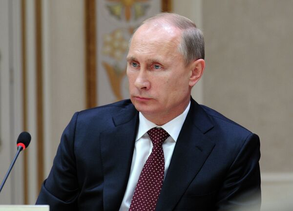 Le president russe Vladimir Poutine (archive) - Sputnik Afrique