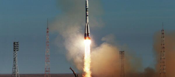 Старт РН Союз-ФГ с пилотируемым кораблем Союз ТМА-11М - Sputnik Afrique