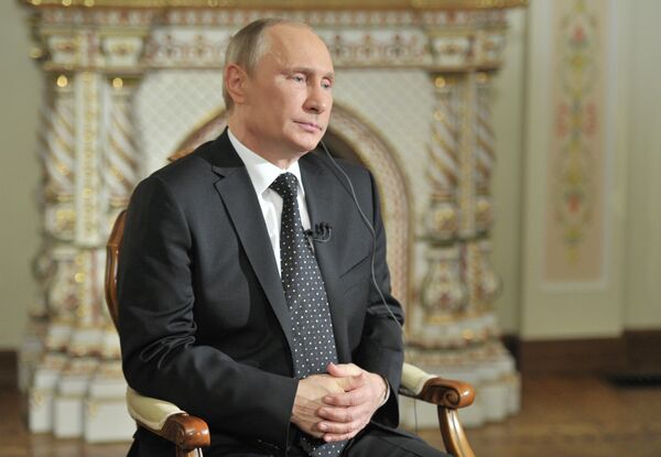 Le president russe Vladimir Poutine - Sputnik Afrique