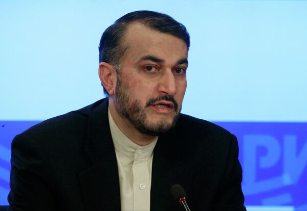Vice-ministre iranien des Affaires étrangères Hossein Amir-Abdollahian - Sputnik Afrique