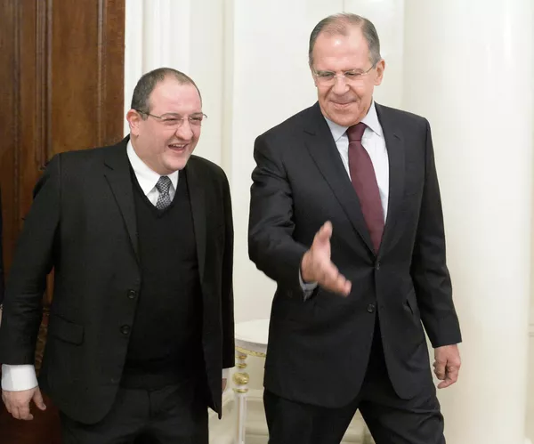 Fernando Carrera avec Sergueï Lavrov - Sputnik Afrique