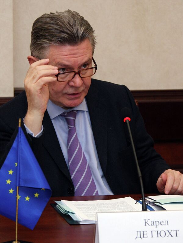 Le commissaire européen au Commerce Karel De Gucht - Sputnik Afrique
