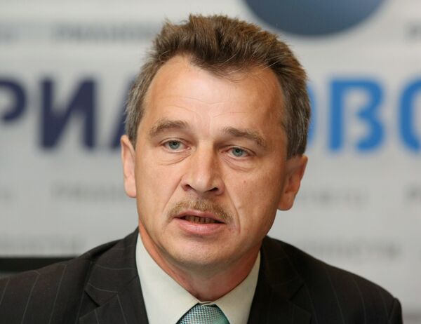 Le président du Parti civil uni biélorusse Anatoli Lebedko - Sputnik Afrique