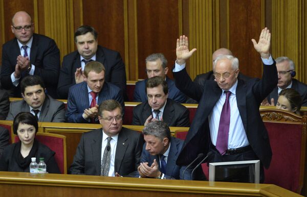 Ukraine: le parlement rejette la motion de censure contre le gouvernement - Sputnik Afrique